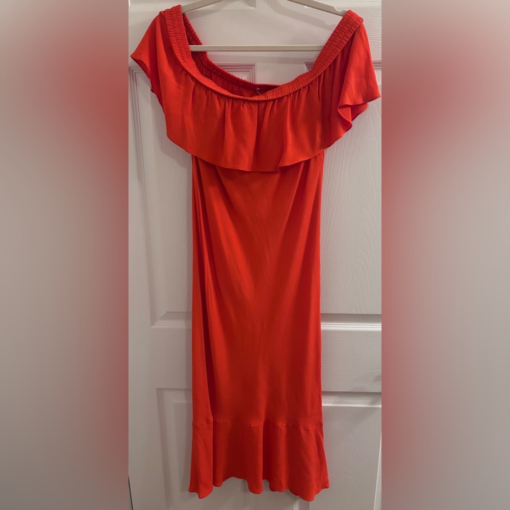 Veronica Beard Oleta Off the Shoulder dress - Picture 4 of 4